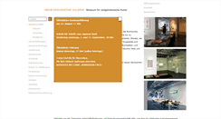 Desktop Screenshot of neue-saechsische-galerie.de